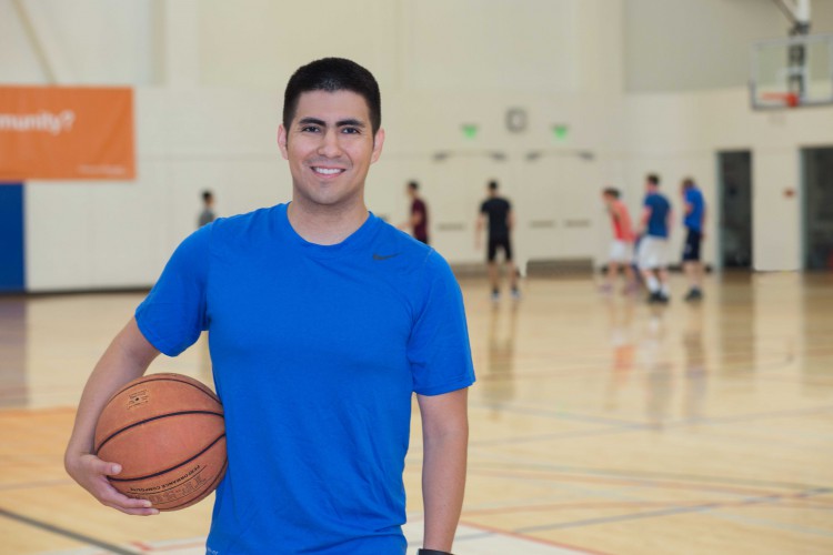 indoor basketball court modesto