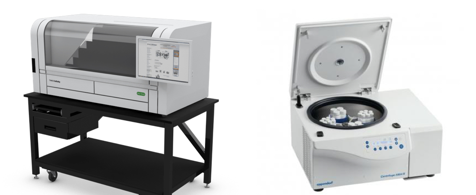 spectrometer and centrifuge