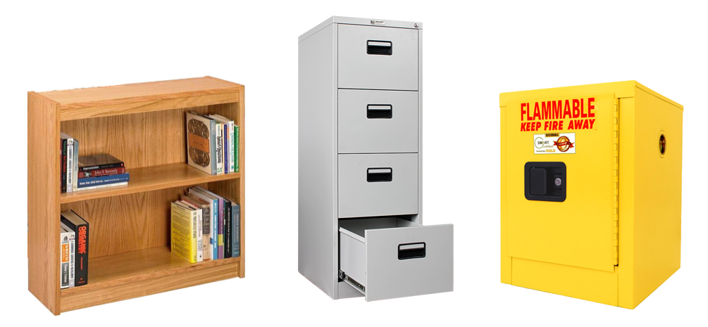 bookshelf small cabinets